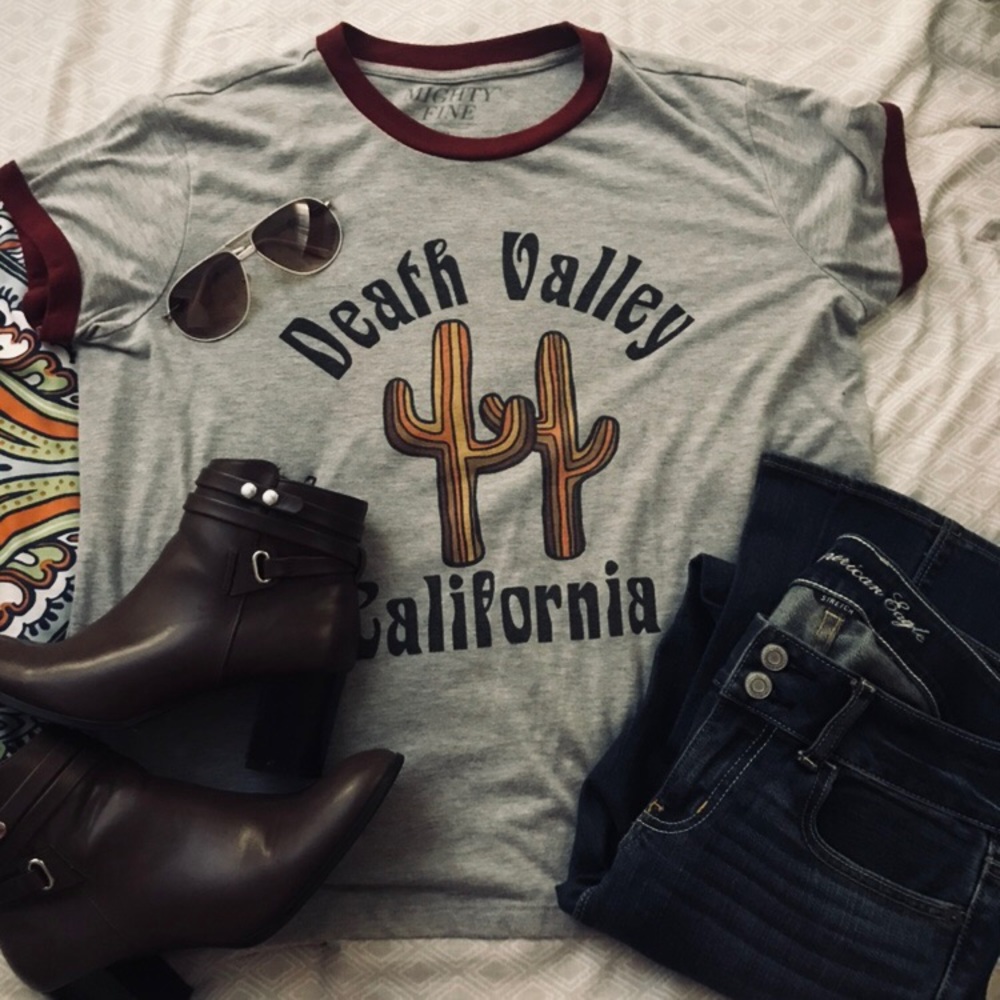 Death Valley Ringer Tee